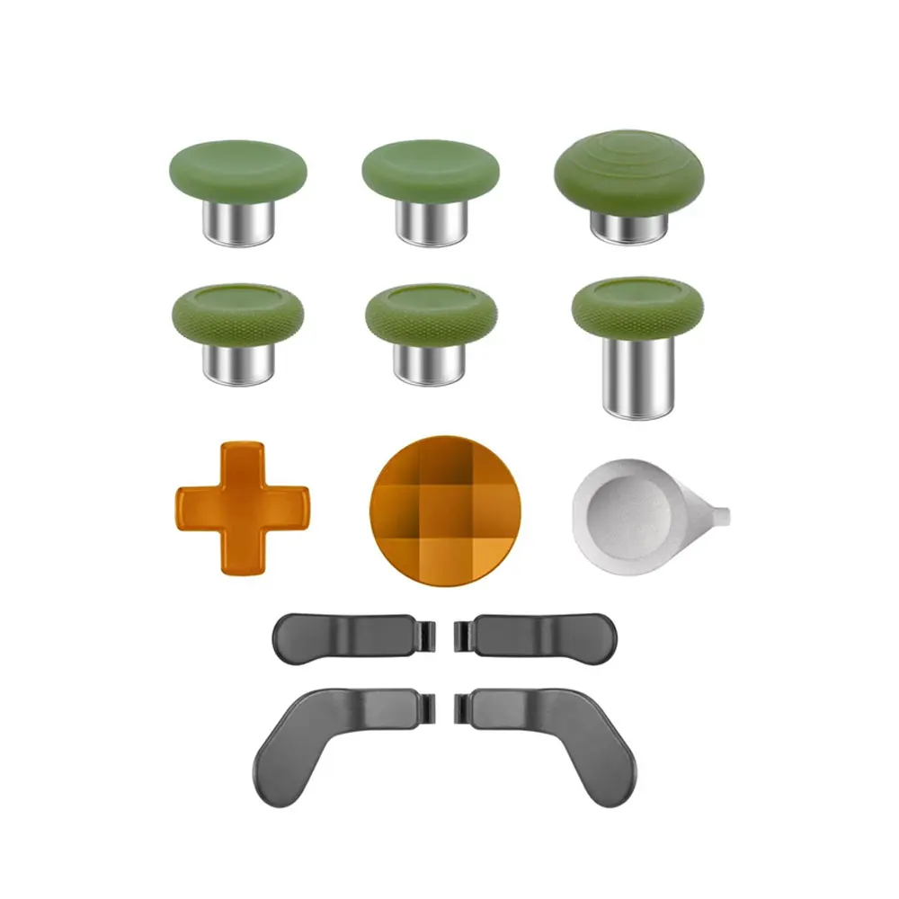 مجاذيف أزرار معدنية من Thumbstick لجهاز Xbox One Elite Series 2 Dark Age Controller بديلة لملحقات لوحة الألعاب