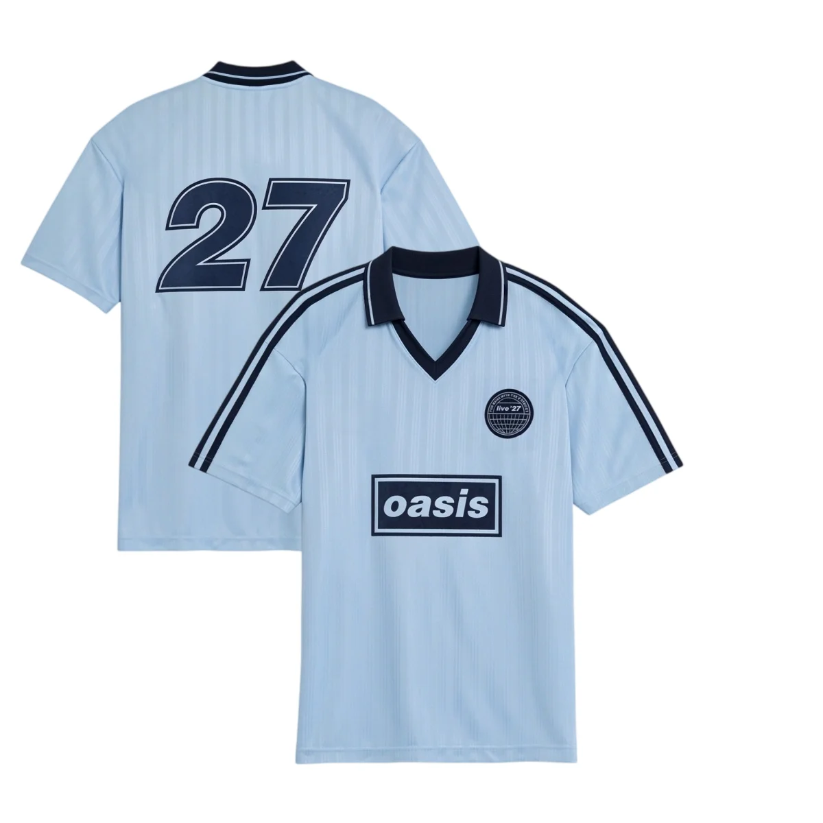 2026 Summer Oasis Live '27 Tour Jersey T-Shirt, atmungsaktives, schnelltrocknendes, lockeres Kurzarmshirt für Herren und Damen, Fan-Geschenk-Oberteile – Detail 4