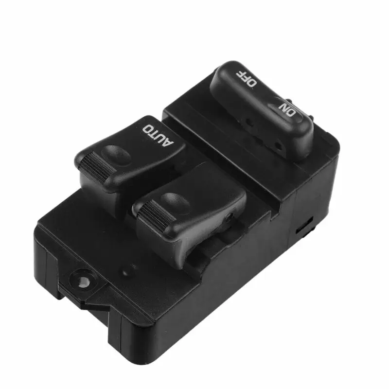 Przedni prawy przełącznik sterowania szybą elektryczną 6-pinowy, główny, czarny, 513782 R-D do Mazda 323 F Bongo 1994-1998