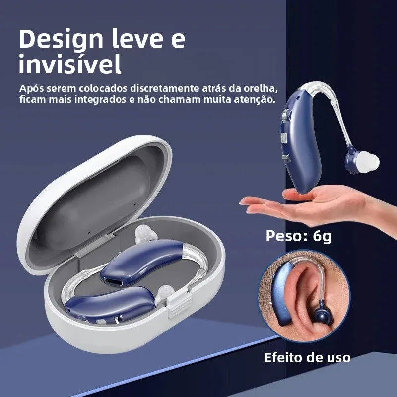 充電式補聴器サウンドアンプ高齢者デジタル補聴器調節可能なトーンサウンドポータブル聴覚障害者のための