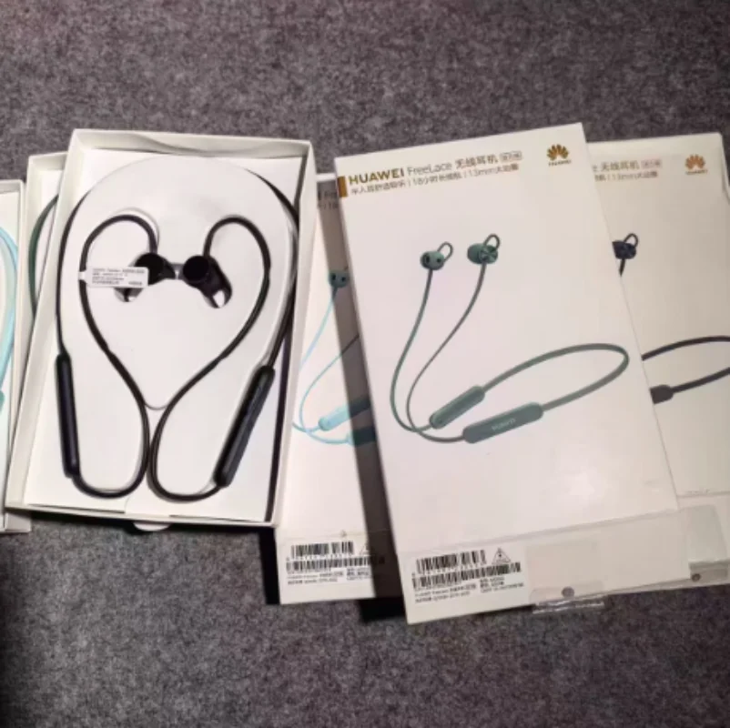 Huawei freelace Lite wireless Bluetooth headset neck-hanging call noise reduction campaign official authentic. view 2