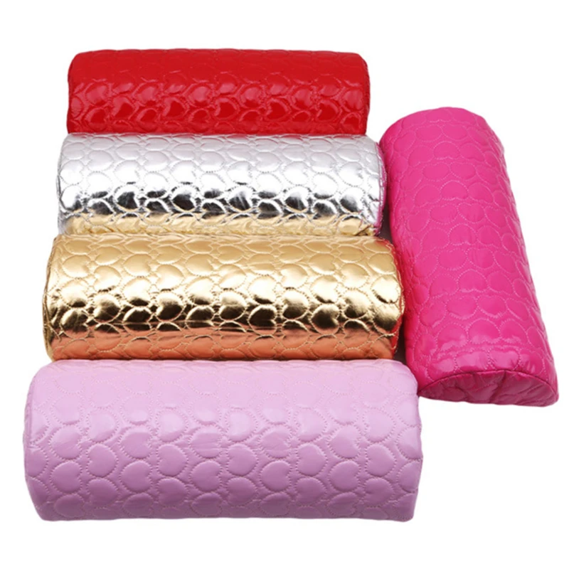 1pc Nail Hand Rest Pillow PU Leather Manicure Pillows Supportable Desktop Hands Cushion Manicures Tools Nails Salon Supplies