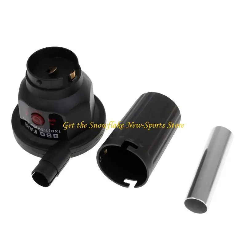 E56D Electric BBQ Air Blower Fan Portable Barbeque Air Blower  for Outdoor Camping