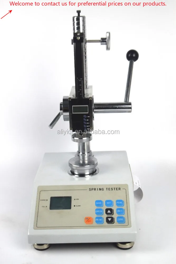 

50N 500N Digital Spring Tension Extension Compression Spring Tester