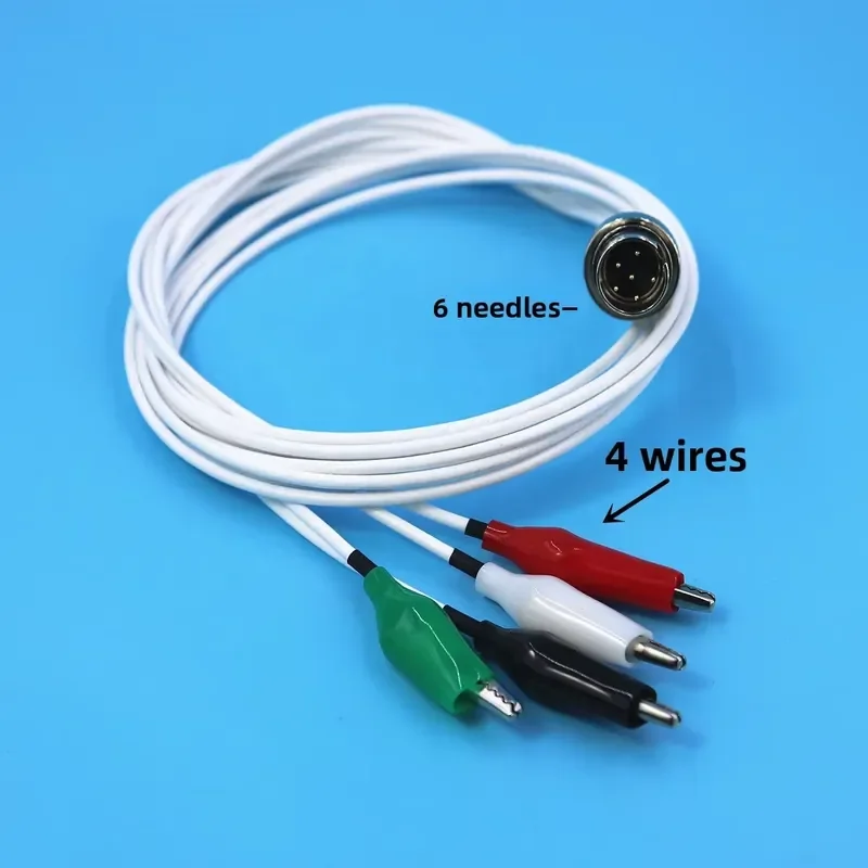 2026 Hot Sale High Precision Electrode Cable with Clips for CHI660E CHI760E Electrochemical Workstation Testing Equipment