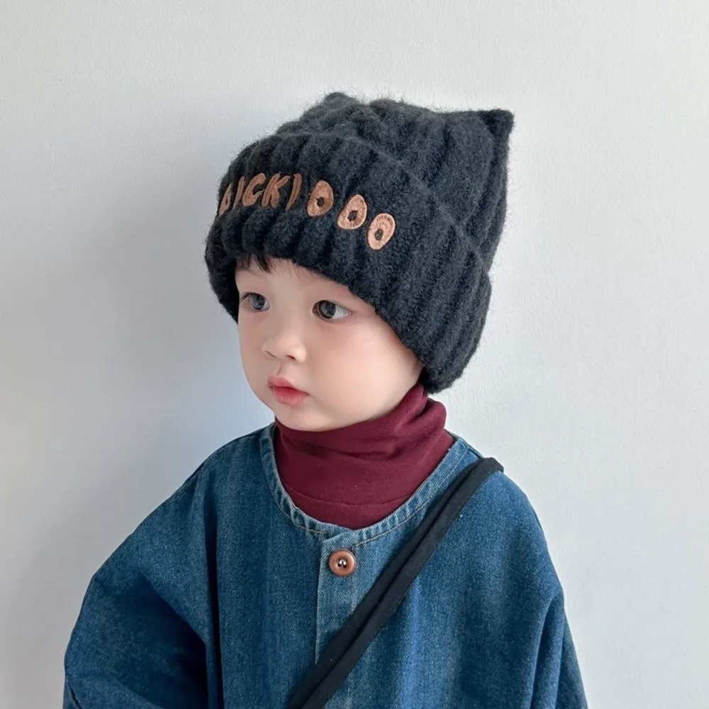 

Новая теплая вязаная шапка, ветрозащитная, холодостойкая, пуловерная шапка, защитная шапка для ушей, осень и зима