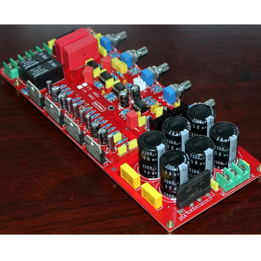 

TDA7294 2.1 Channel Deluxe (Upgrade) Amplifier Board (With Speaker Protection)