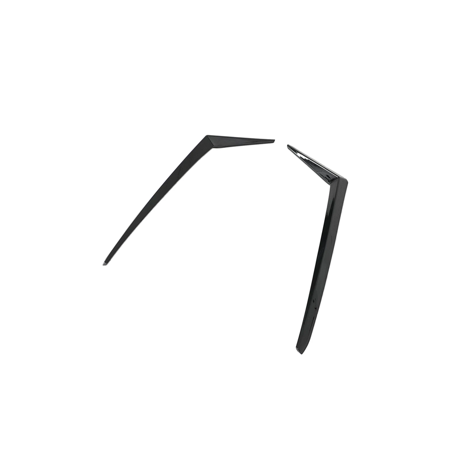 Für Lexus IST 2021-2025 EIN Paar Nebelscheinwerfer Trim Streifen Owen Stil Body Kits Auto Zubehör Carbon Faser stil ABS Kunststoff