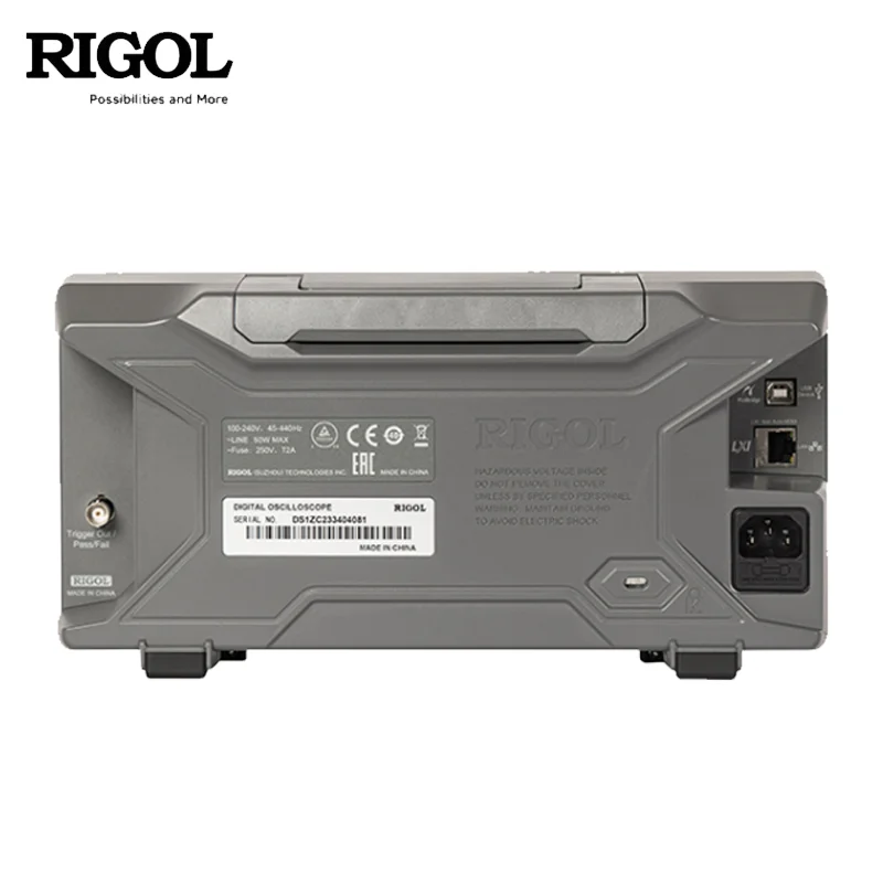 Rigol DS1054Z/DS1074Z PLUS/DS1104Z plus 4 Ch Oscilloscopes 50M-100MHz 1Gsa/s 24Mpts Depth with RS232 UART I2C SPI Bus Decoding