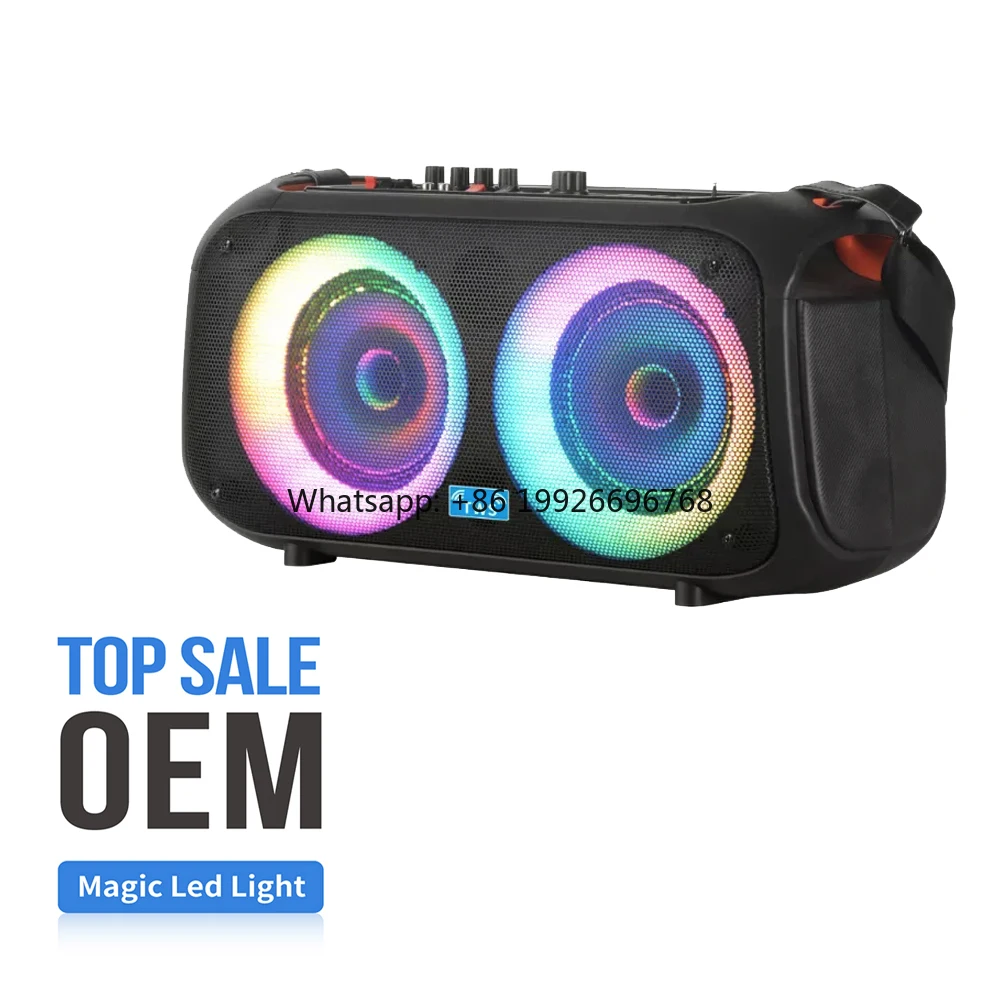 

Ndr-Q68 Professional Stage Pa System Outdoor Speakers Audio Home Portable Karaoke Speaker With Wireless Mic manufacturer