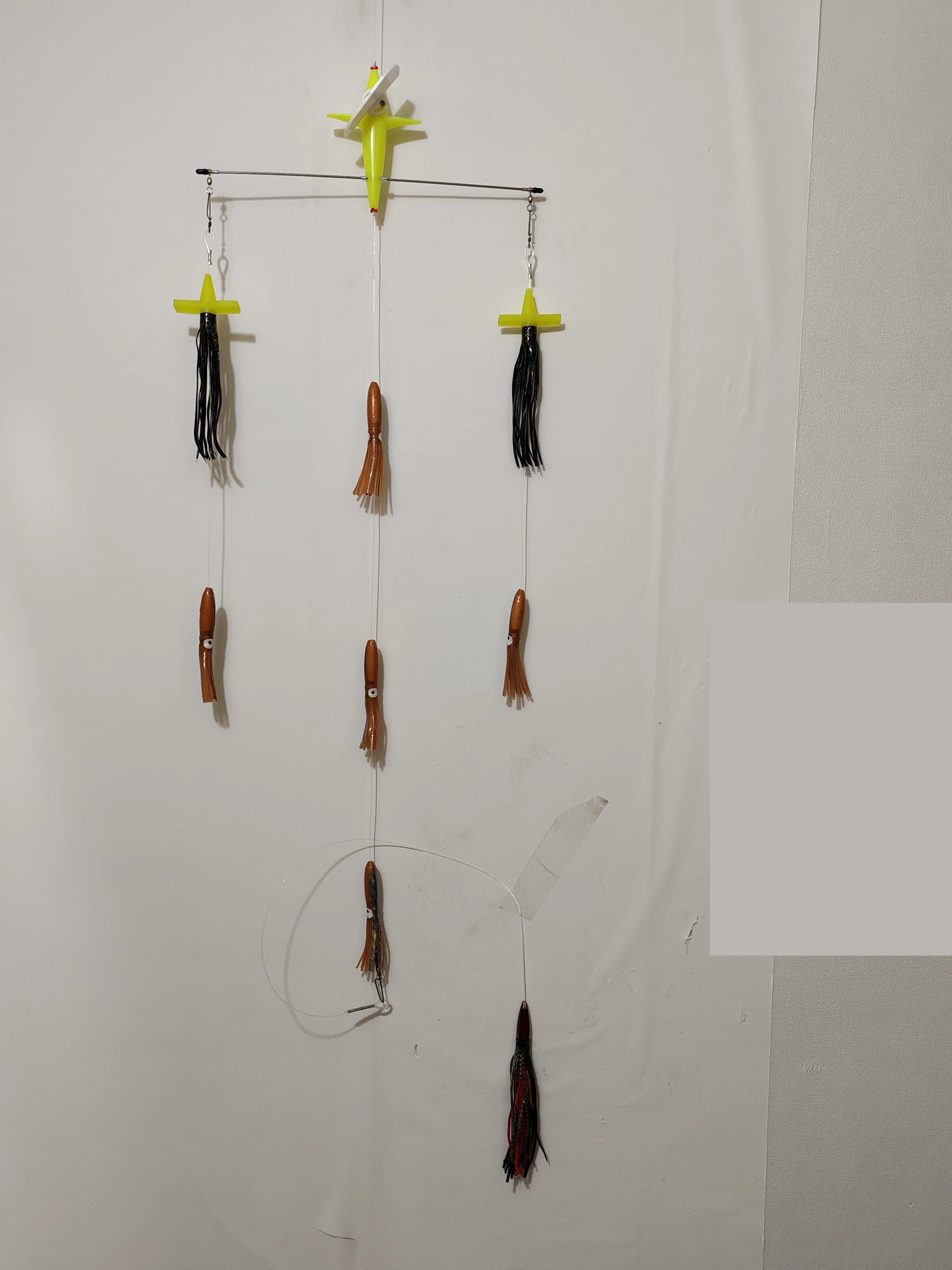 18' Edelstahl-Splashbar für den Außenbereich, Teaser-Ruder-Spreizstangen mit 7' Premium Bird und 6' Octopus – Detail 11