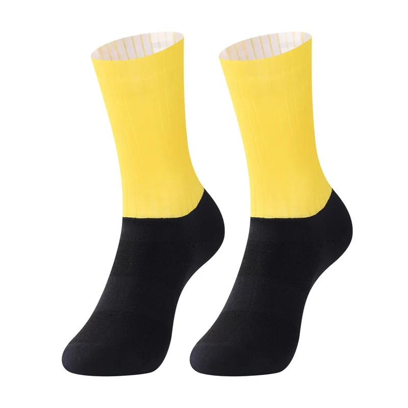 Aero Team New Socks Bike Seamless Anti Slip Cycling Socks Road Bicycle Socks Outdoor Racing Bike Compression Sport Socks