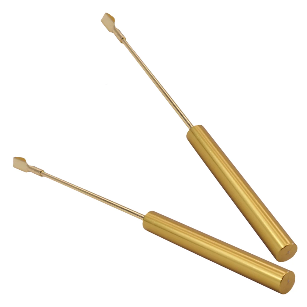 

2Pcs Quartz Wall Clock Pendulum Replacement Metal Decorative Dormitory Bedroom Clock Supplies Parts Accessories