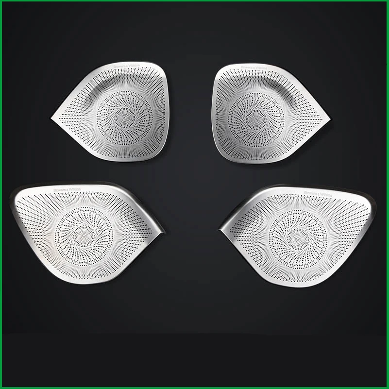 Car Styling For Volvo XC90 2015-2020 Door Audio Speaker High And Low Sound Cover Sticker Trim Decoration Auto Accessories