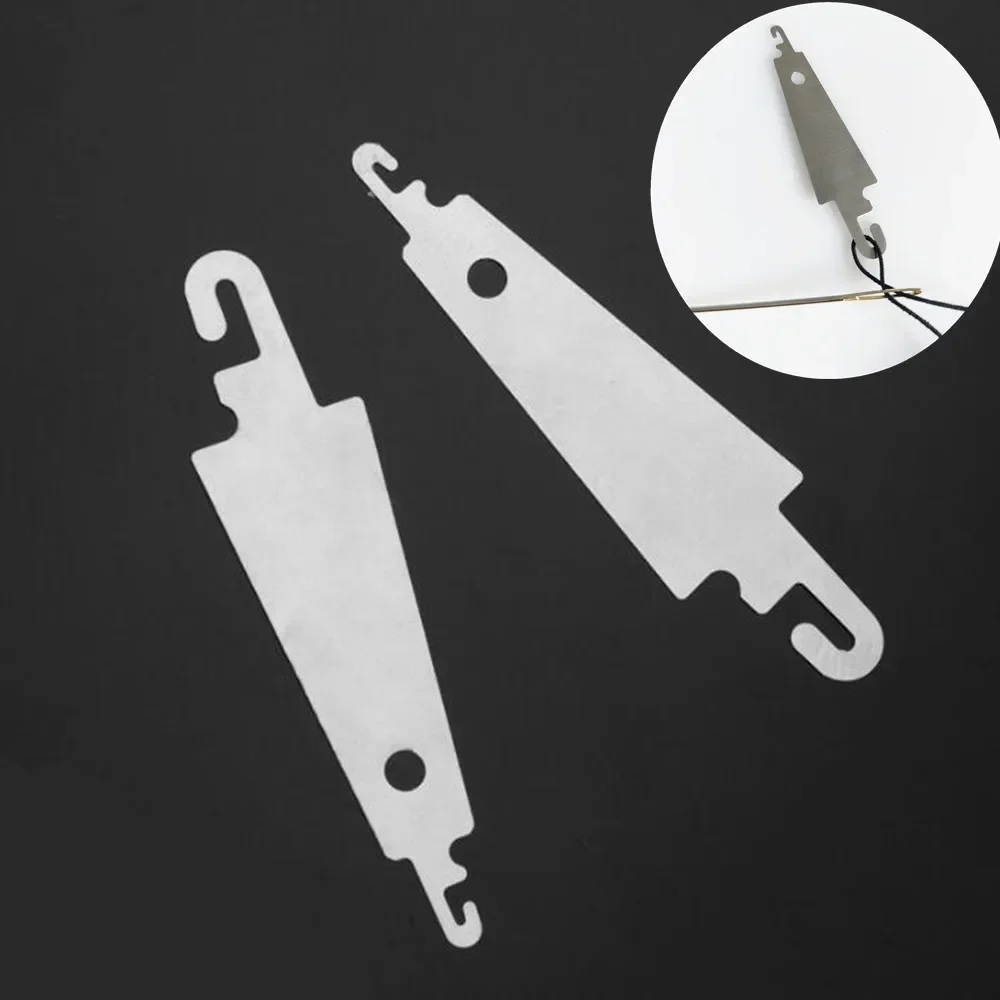 

Steel Hook Needle Threader for Hand Sew Ribbon Embroidery Cross Stitching Sewing DIY Tools Sewing Accessories Stitch
