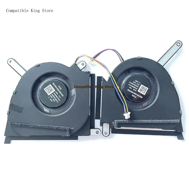 X CPU GPU Cooling Fan for ASUS TUF Dash (2022) F15 FX517 FX517ZC FX517ZR RTX 3050 3050Ti DC 5V Series