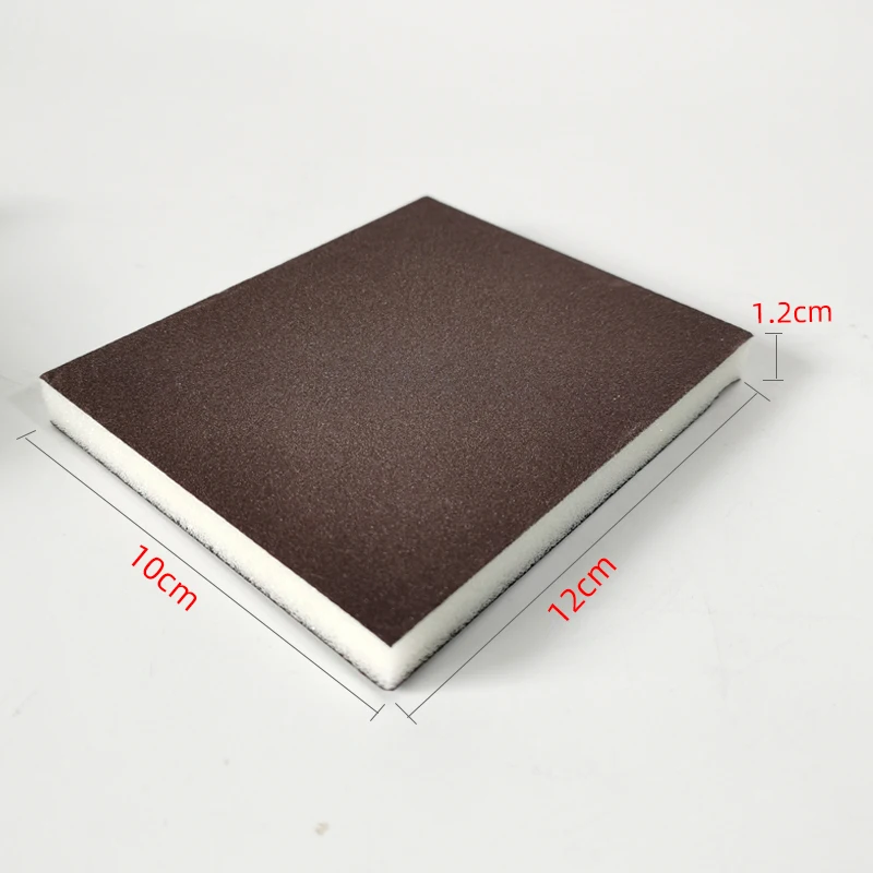 NORTON Double-Sided Sponge Sandpaper Auto Body Repair Painting Grinding Polishing 220 Mesh 800 Mesh for DIY Crafts