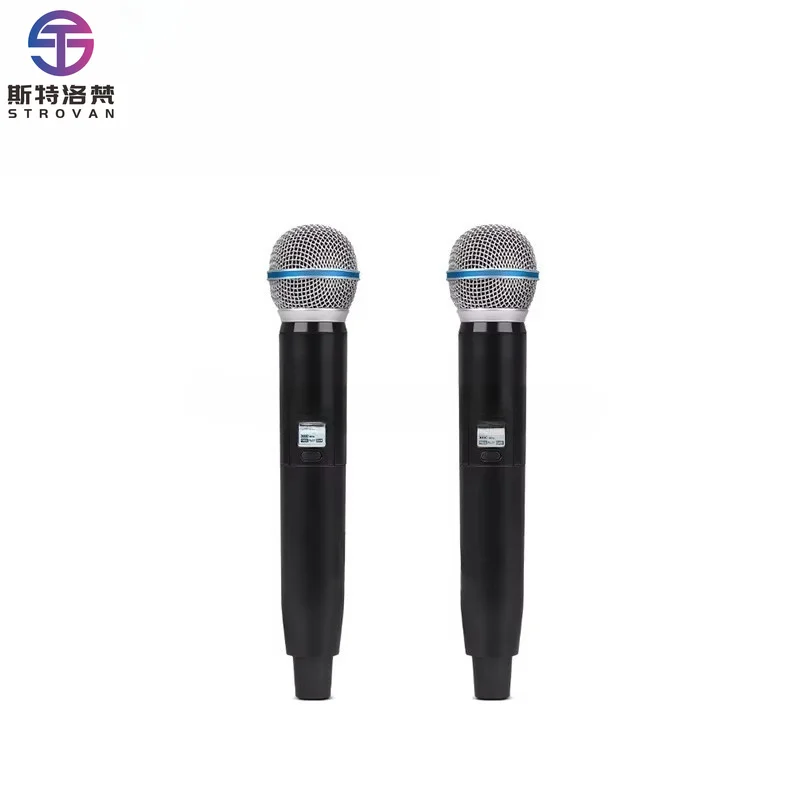 Micrófono Inalámbrico GLXD4 GLXD24 GLXD de Calidad 5A 1:1 para Sonido en Vivo con Micrófono Beta58 y S-M58