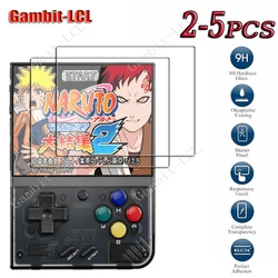 2-5PCS 9H HD Original Tempered Glass For MIYOO Mini V4 Handheld Game Console MIYOOMini MiniV4 Plus Screen Protector Cover Film