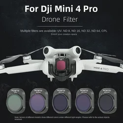 Camera Filter for Dji Mini 4 Pro Polarizer ND NDPL HD Protective Camera Filter for Dji Mini 4 Pro Camera Drones Accessories