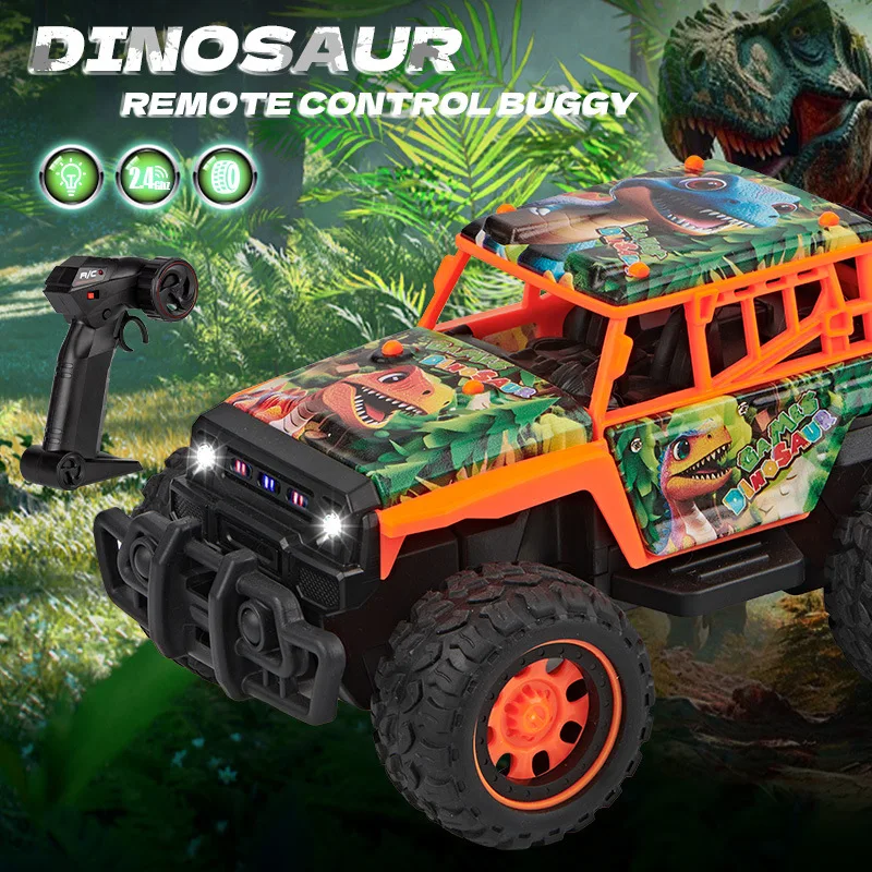 

New 1:20 off-road high-speed car 2.4G charging model long battery life climbing big bike toy remote control car