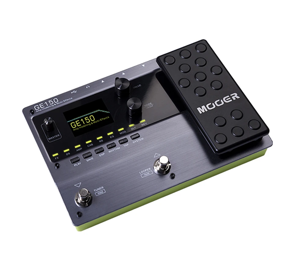 Mooer Ge150 Digital Tube Amp Modelling Multi Effects Processor for Guitar Pedal Looper Effect Musical Instruments Guitar Parts