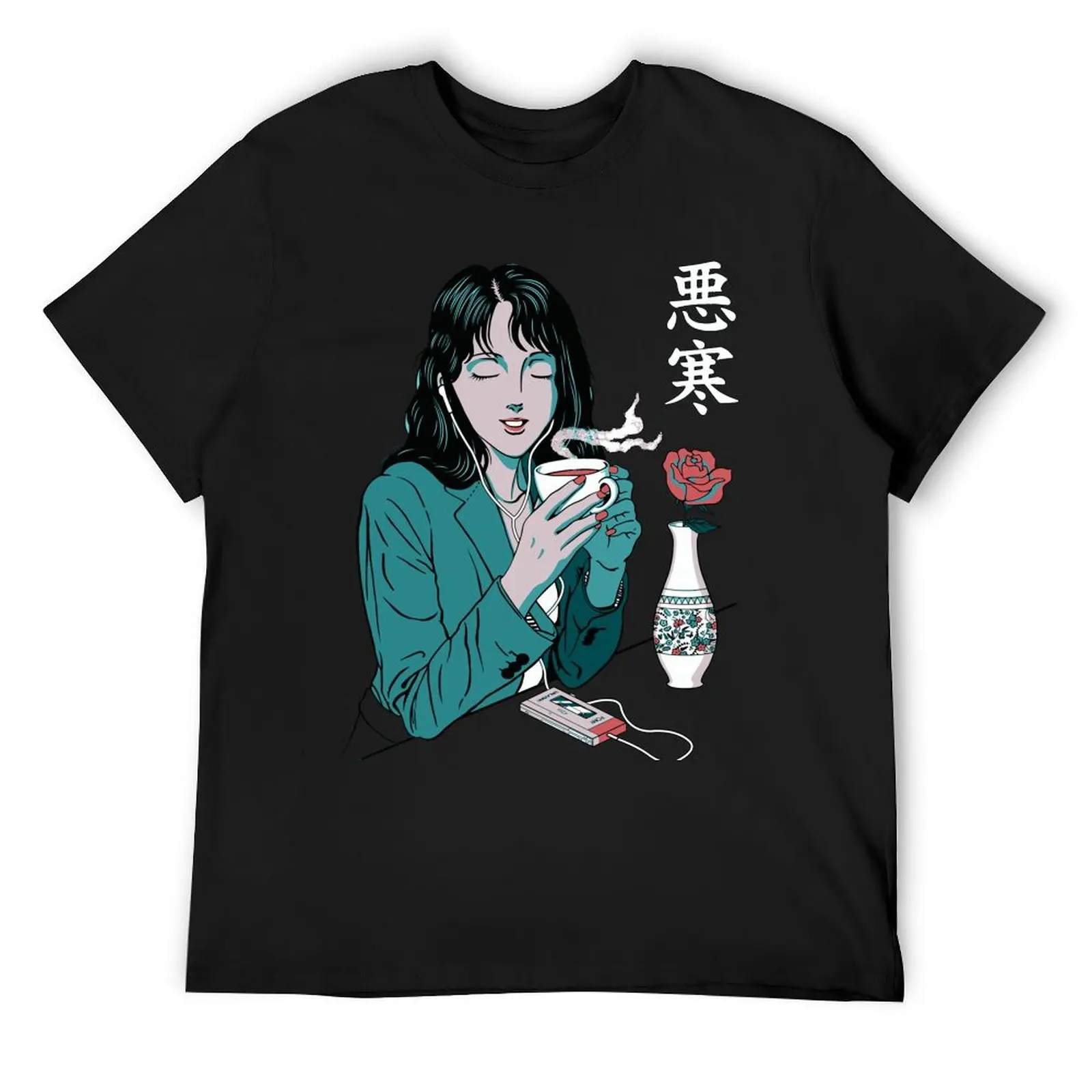 

Chill Lofi Tea T-Shirt shirts graphic tees customizeds plus size tops mens t shirts casual stylish
