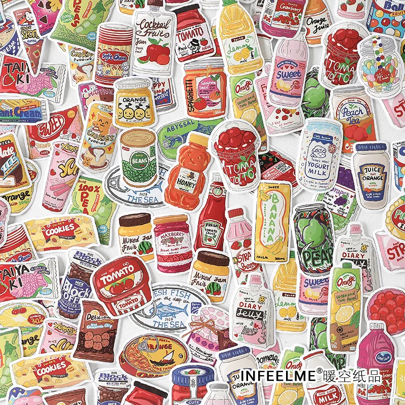 อาหารจานด่วนมะเขือเทศสติกเกอร์ - Junk Food Snacks บทวิจารณ์และราคา