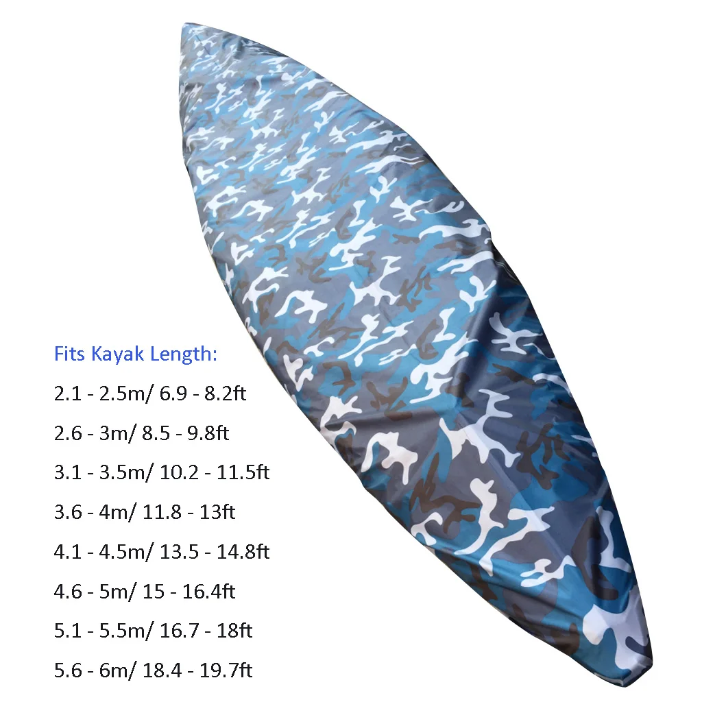 Водонепроницаемый защитный чехол для хранения каяка, лодки, каноэ