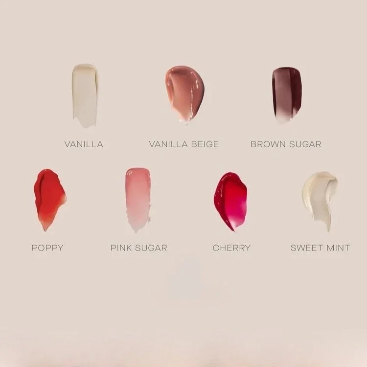 الصيف الجمعة كعكة عيد ميلاد الكرز بلسم الشفاه ترطيب شفافة أحمر الشفاه مجموعة السلس لينة أنبوب مرآة ملمع الشفاه ماكياج الشفاه #3