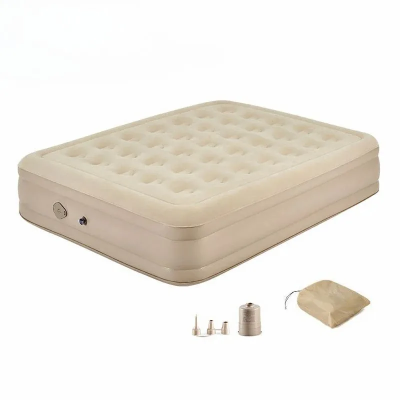 Inflatable Air Bed Outdoor Camping Tent Mattress Heighten Double Air Cushion Lazy Moisture-proof Cushion