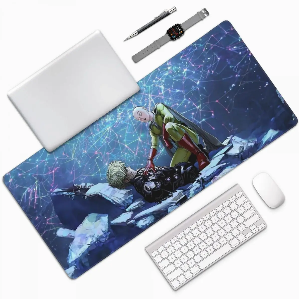 Anime One Punch Man Large Mouse Pad Computer Keyboard Mouse Mat Gamer PC Laptop Desk Mat Office Accessories Table Mats