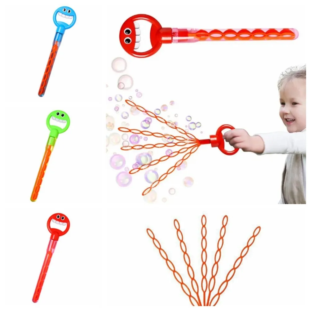 32 Holes 32 Hole Bubble Stick 5 Claws Shaped Soap Blowing Children's Bubble Wand Bubble Tool Fun Big Bubble Wands