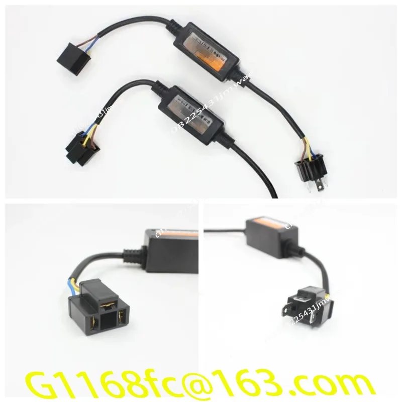 With H4 Warning Eliminator H13 9004 9007 H4 Light Emitting Diode Headlamp