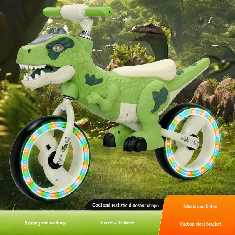 Baby's Favorite New Dinosaur Sliding Children's Balance Bike