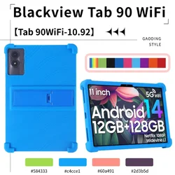 BlackView Tab 90 Wifi 10.92 Inch Tablet Case Super Shockproof Silicone Protective Case Stand Cover for BlackView Tab90 11