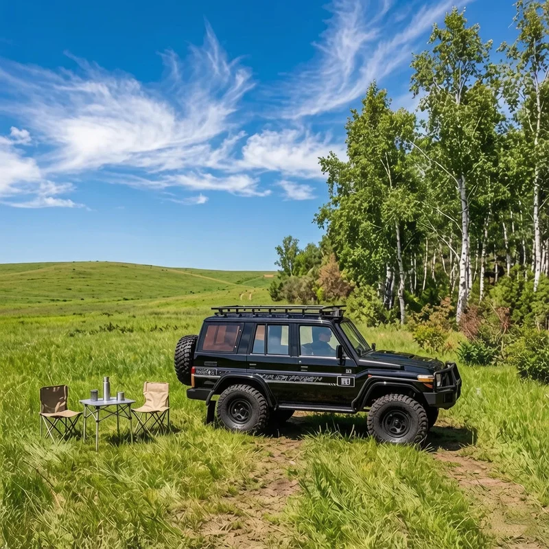 Hot RGT EX86190 1/10 LC76 Simulation 4WD Remote Control Climbing Off-Road Vehicle Professional High-Low Speed Electric RC Model