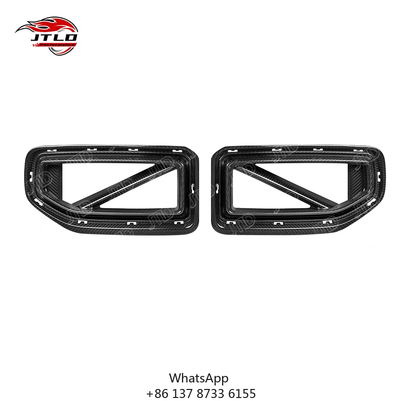 Style Front Grille For BMW G87 M2 Gloss Black/Carbon Fiber Kidney Grille Replacement New Condition