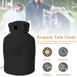 Propane Tank Cover Gas Bottle Covers Waterproof Dust-proof For Outdoor Gas Stove Camping Parts Dust Protection Cover