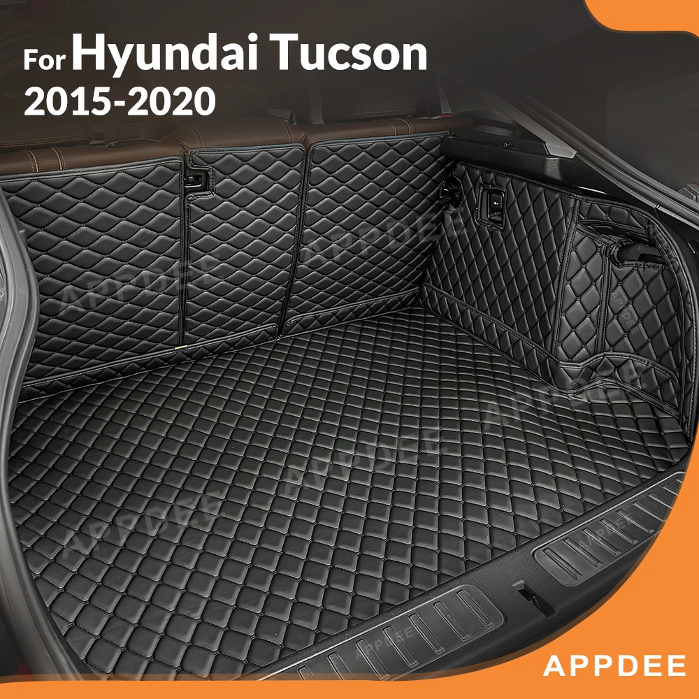 APPDEE For Hyundai Tucson 2015 2016 2017 Auto Full Coverage Trunk Mat Car Protective Pad Cargo Liner Interior Accessories