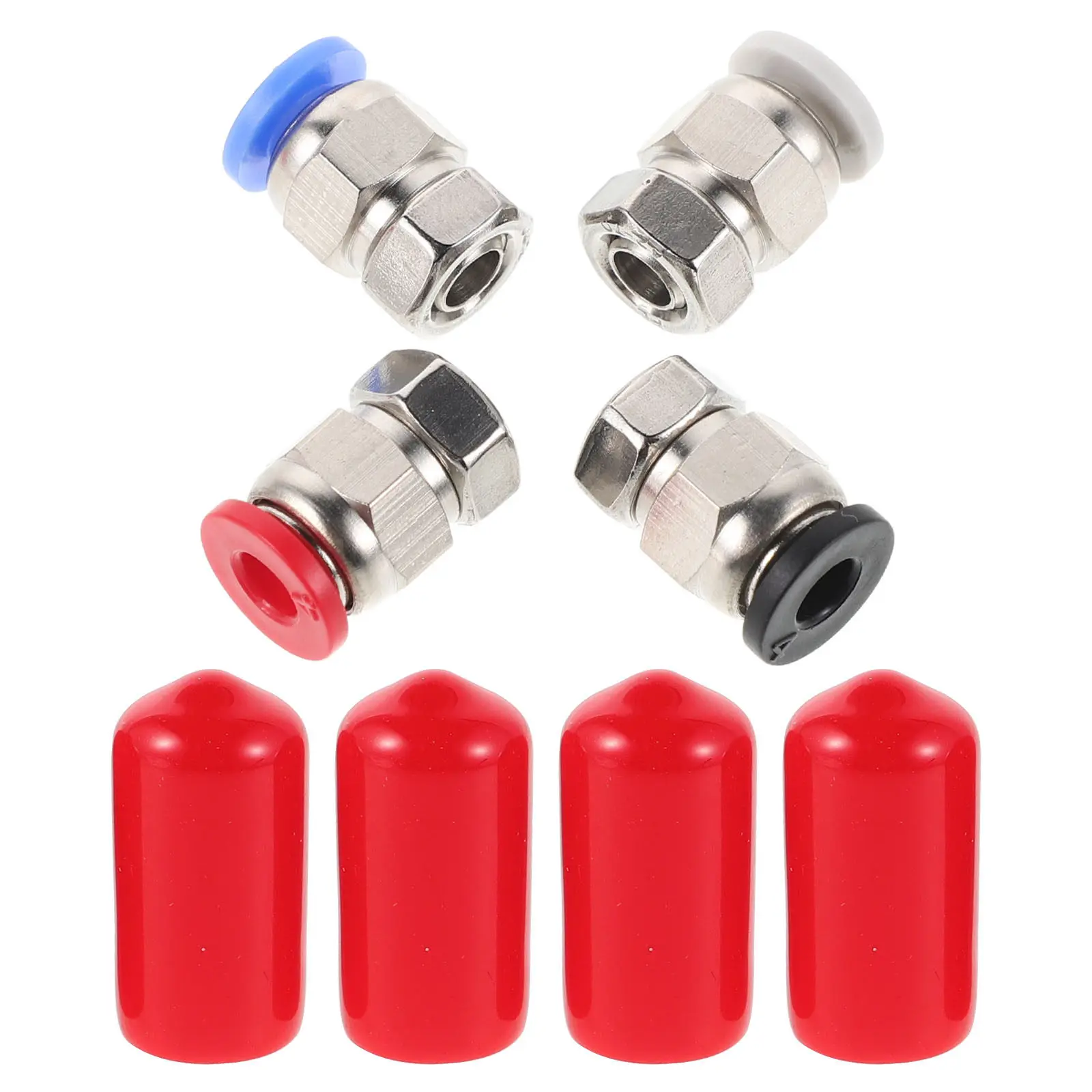 

2Sets 3D Printer Ptfe Tube Connector Pneumatic Pc4-M6 Feed Tube Filament Dryer 4x2.5mm Extruder Adapter Accessory