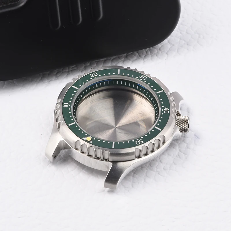 HEIMDALLR watch case super luminous Stainless Steel diving case fit Seiko mod for NH35A NH36A Automatic Movement Sapphire