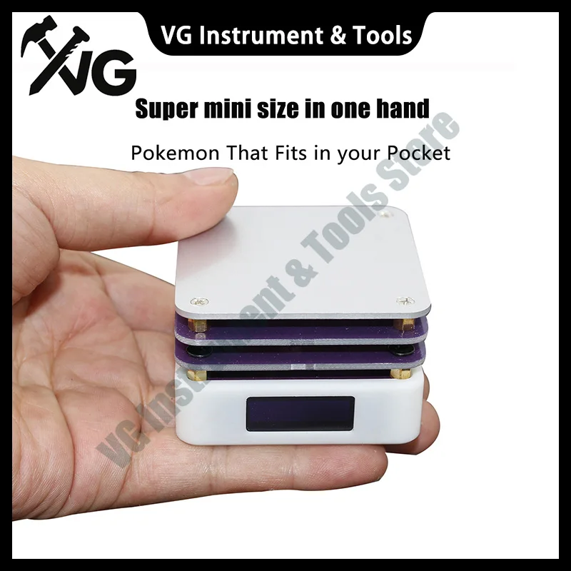 PD65W G3061 Mini Hot Plate Digital Soldering Preheating Rework Station PCB SMD Board Soldering Plate Heating Table Repair Tools