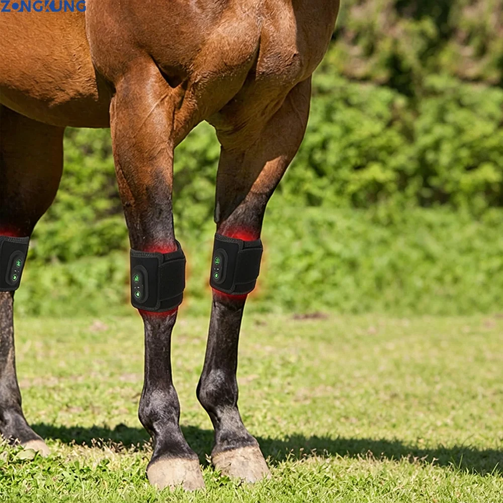 Deep Pain Relief and Rosacea Treatment Device,660nm Red Light Cold Laser Belt for Horse Dog Cat Wound Sport Injury
