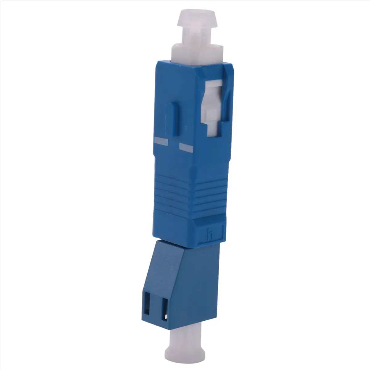 A77K Optical Equipment Tool LC Female to SC Male Hybrid Flange Singlemode 9/125 SM Optical Fiber Adapter Connector