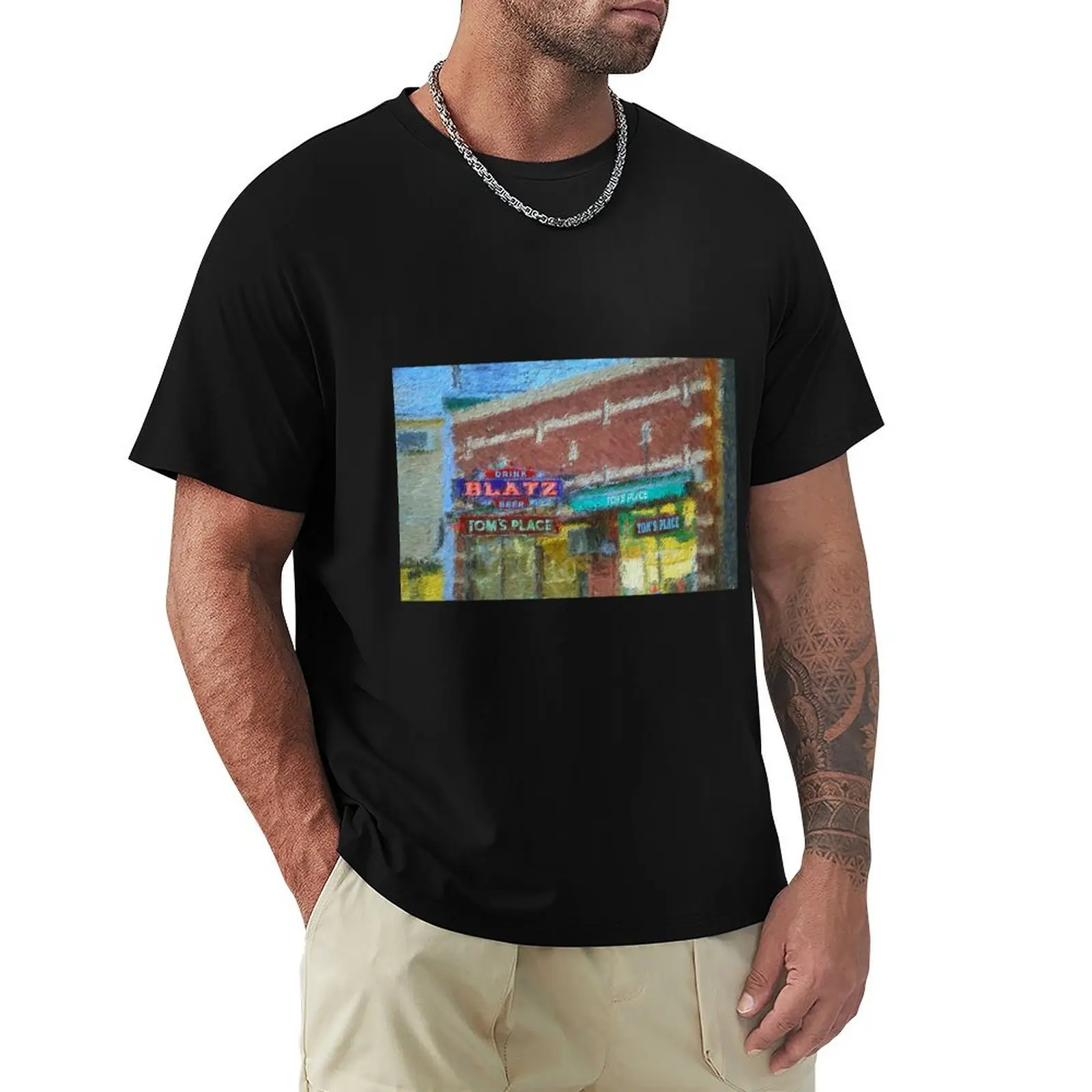 

Drink Blatz Beer T-Shirt anime funny gifts tshirts personalised summer tops heavyweight t shirts for men