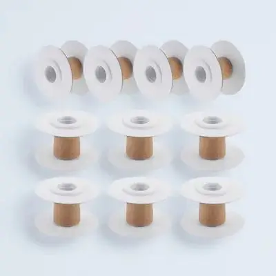 

10Pcs Convenient Sewing Spools Fine Craftsmanship Yarn Weaving Bobbins for DIY Projects Spools Ribbon Storage Organizer