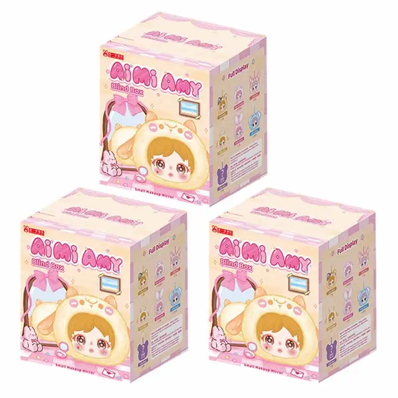 Amy Small Makeup Mirror Series Blind Box Trendy Toys Portable Cute
