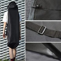 New 120Cm Long Skateboard Bag Nylon Cloth Skateboard Bag 46 Inch Skateboard Carrying Case Shoulder Travel Longboard Backpack