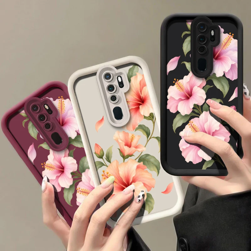 Two Pink Lilies Pattern Case For Moto Edge 60 50 70 Pro Fusion 40 Neo Ultra G Play 2025 2026 2023 Soft Drop Resistant Cover Etui - view 2